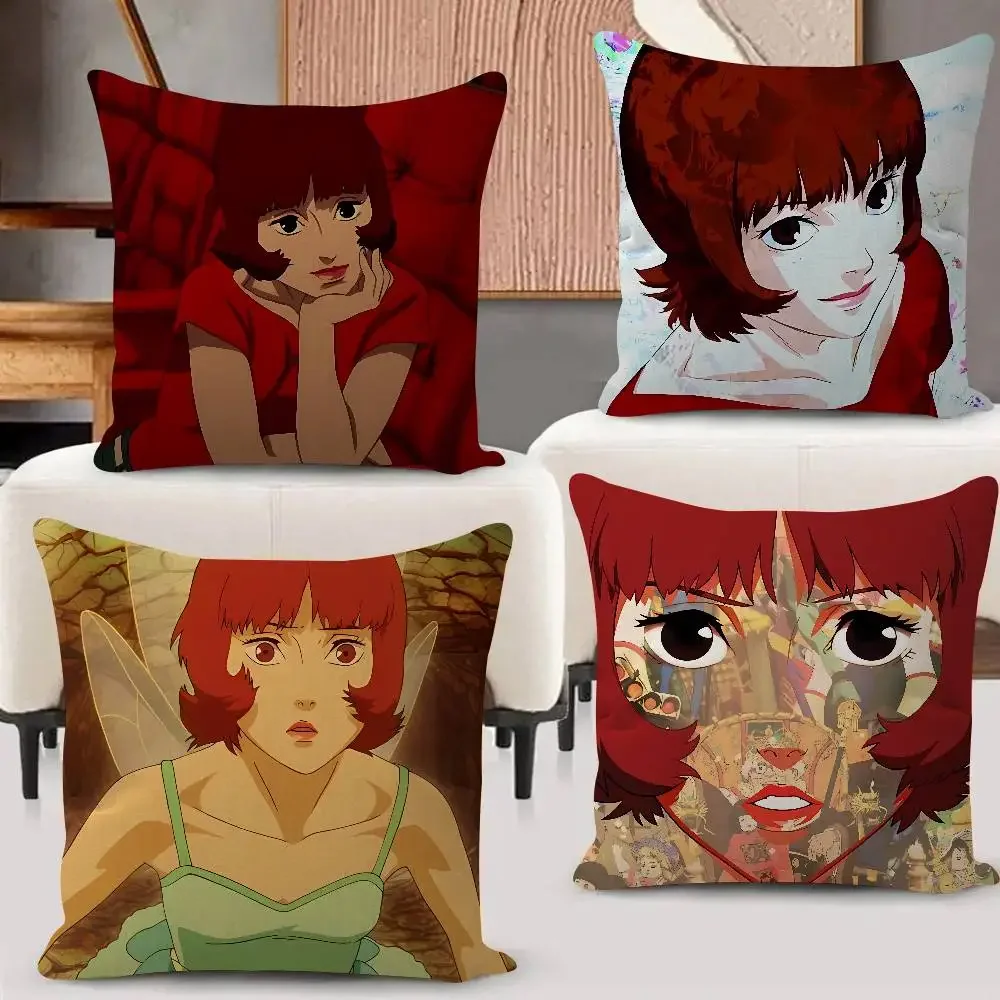 Paprika Cushion Office Cushion Pillowcase Car Cushion Cover45X45CM Lumbar Pillowcase Sofa Pillowcover