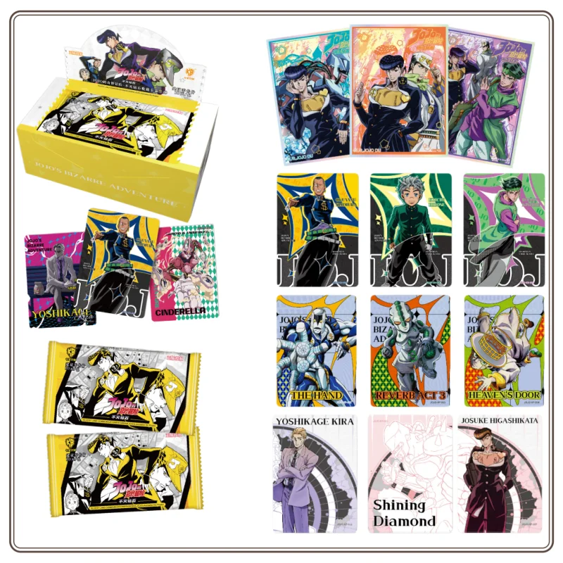 kabao-jojojo's-bizarre-adventure-unbreakable-diamond-collection-card-1st-bullet-pack-anime-collection-card-peripheral-gifts