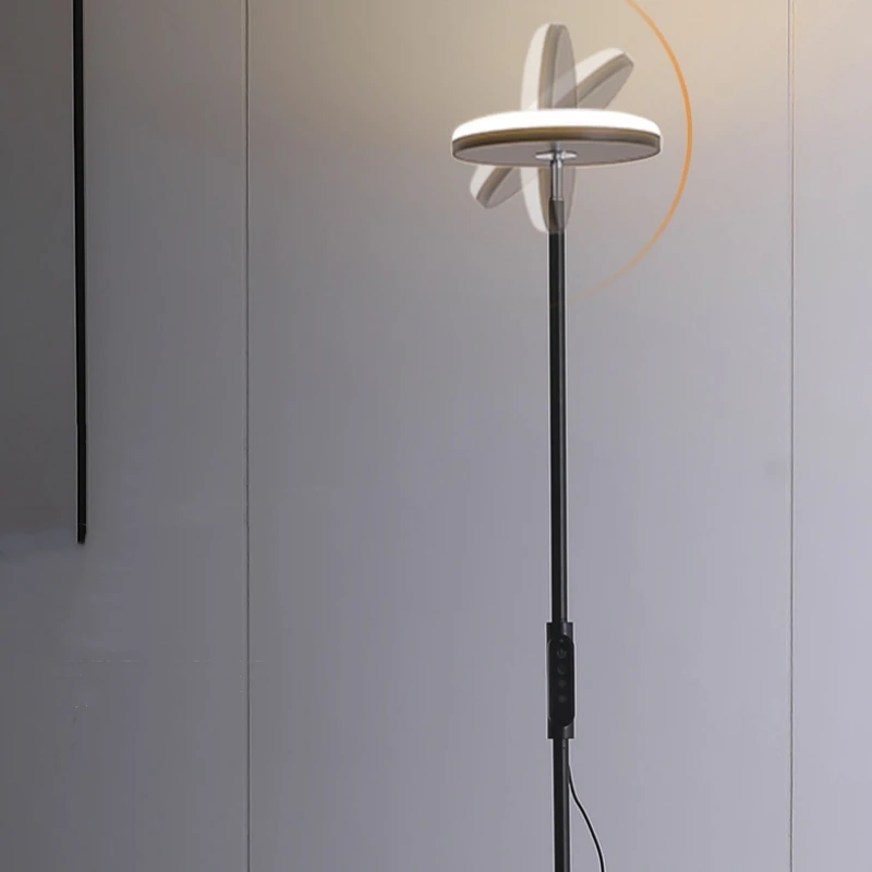 Lampa podłogowa do salonu LED ochrona oczu jasna i minimalistyczna nowoczesna nordycka kreatywna lampa pionowa do sypialni w studiu