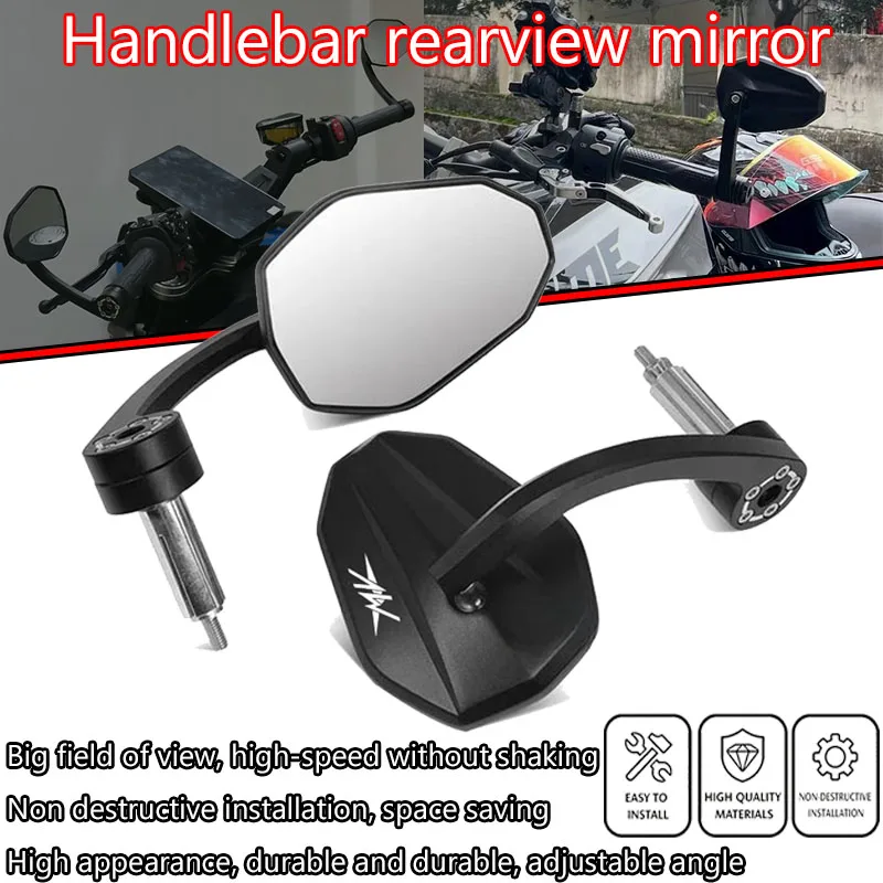 

Suitable for MV Agusta BRUTALE 800 675 910 920 750 1090 1078 990 motorcycle high-quality plug-in handlebar rearview mirror