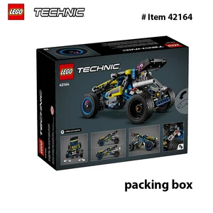 LEGO 42164 Technic Off-Road Race Buggy Mainan Mobil yang Dapat Dibangun, Mainan Keren untuk Anak Laki-laki, Perempuan, dan Anak-anak berusia 8 Tahun yang Menyukai Kontes Reli 8 truk semi lego penjualan terbaik - №