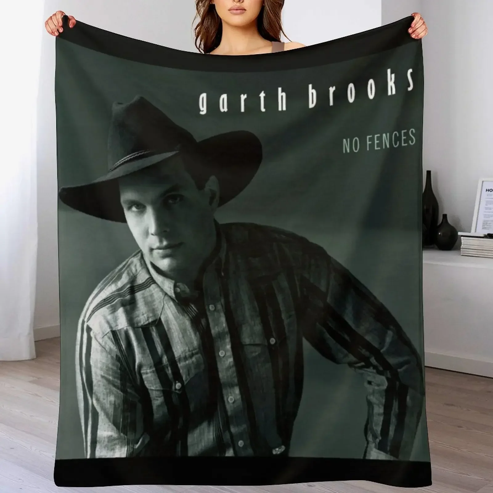 Garth Brooks No fences Throw Blanket Stuffeds Thin Sofa Blankets