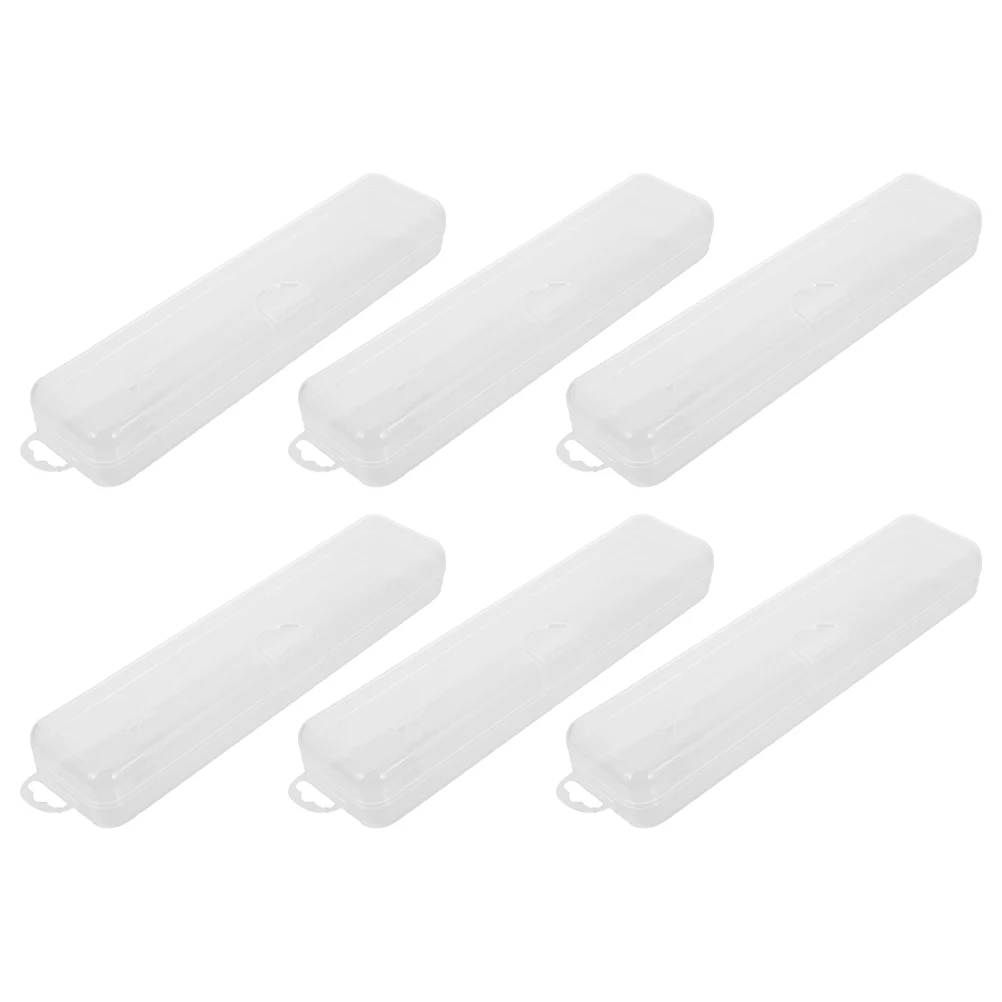 

Portable Toothbrush Case Cutlery Holder Travel Carrying Case for Storage Boxes Protect Bumps Scratches Suitable Outdoor Small