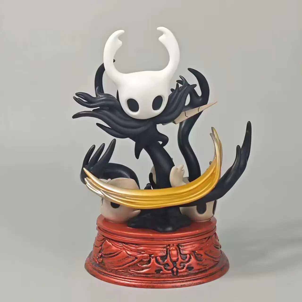 

Коллекционная статуэтка Hollow Knight Pure Vessel GK Figure Abyss Slam 1.0 из смолы, в коробке, настольное украшение, игровая атрибутика для фанатов игр
