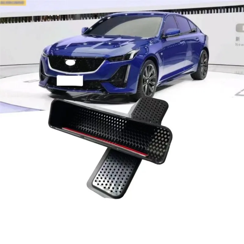 

2PCS Seat AC Heat Floor Air Conditioner Duct Vent Outlet Grille Cover for Cadillac CT5 2020 2021 2022 2023 Car Accessories