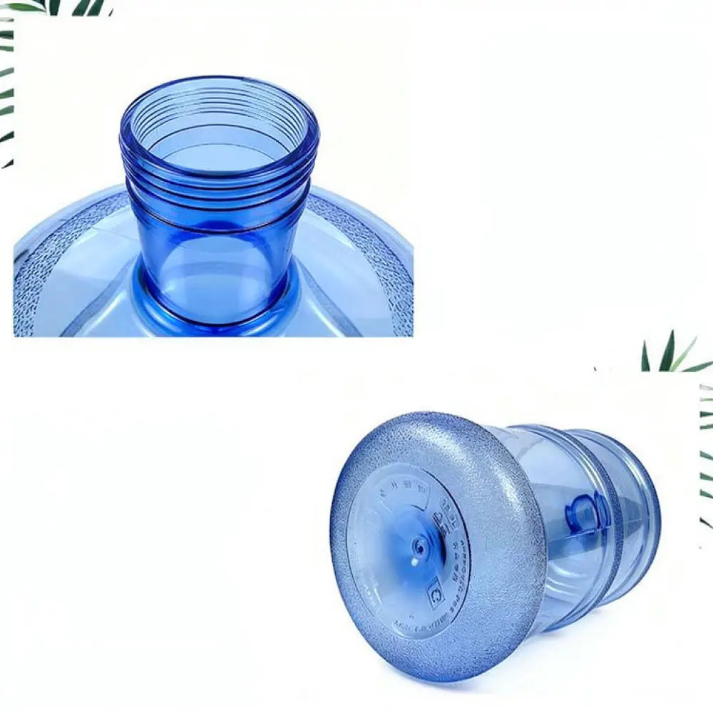 Durable 18 9L PC Water Container Food Grade Thickened For Home Office Water Dispenser Leakproof Blue Tank