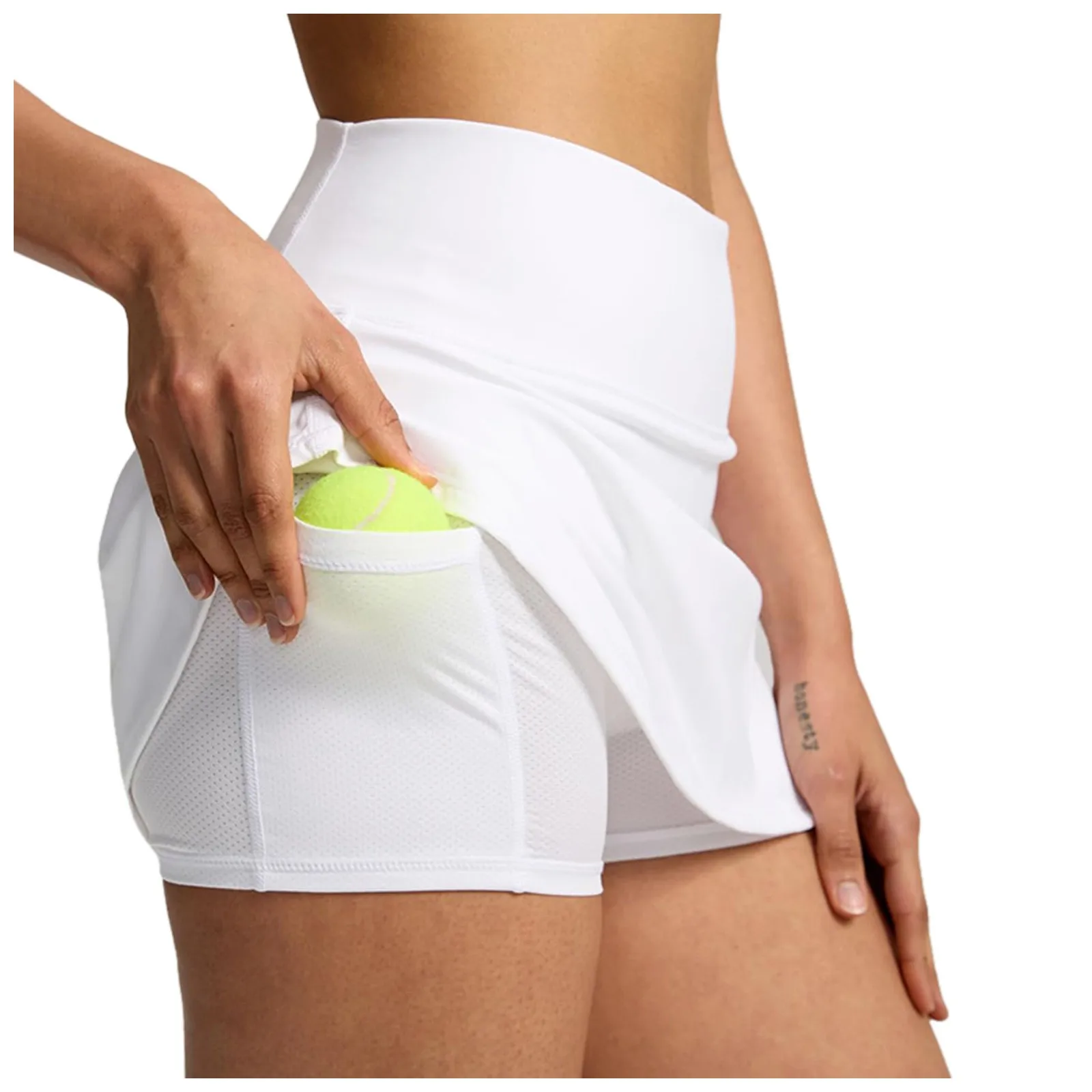 Jupes de tennis plissées coréennes pour femmes, 2 poches, short de golf d'été, solide, séchage rapide, taille haute, bas athlétiques respirants