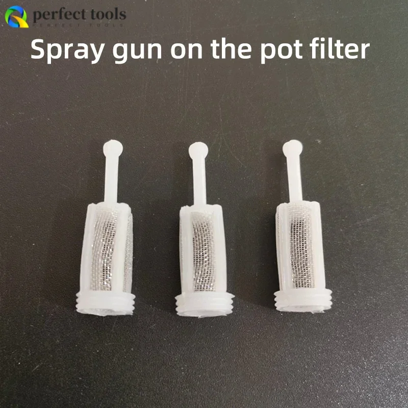 100 Pcs Universal  Spray-Gun Filters Fine Mesh Disposable Gravity Feed Spray-Gun Paint Strainer Car paint spray tool 120 Grit
