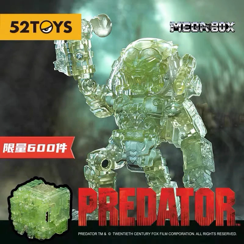 

52 игрушки Beast Box Универсальная коробка Iron Blood Warrior Jungle Night Light Hidden Edition Limited Edition Мех Подарок Мода Модный Хан