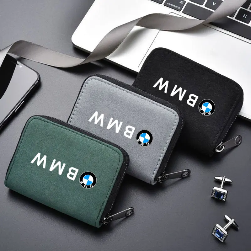 Protection Mini Wallet Multiple Card Slots & Slip Pocket For BMW M e46 e90 e60 f30 f10 e39 e36 g20 g30 f20 e87 e92 Accessories