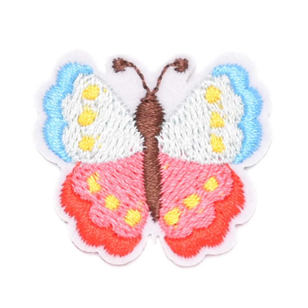 

8Pcs Butterfly Embroidery Fabric Patches DIY Iron on Sew Appliques for Clothes Jackets Bags Hats Repair Decoration