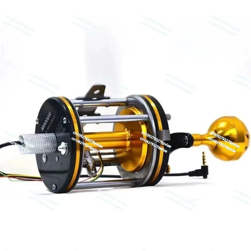 

Visual anchor fish boat Mingyang Hyde pure metal black gold anti-explosion line supports throwing