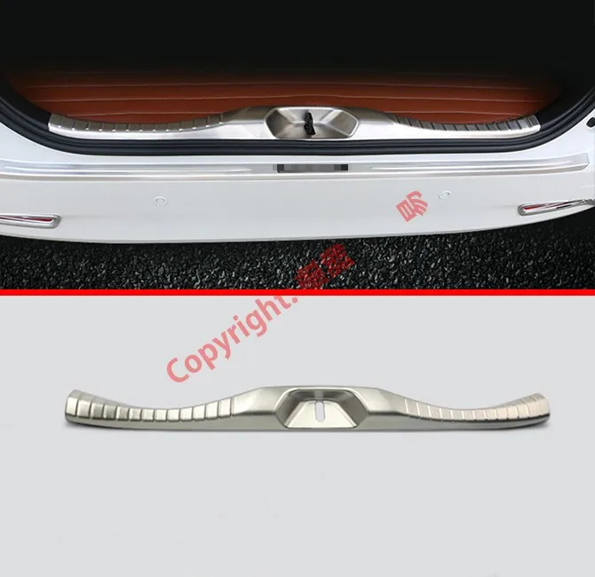 Interior Rear Bumper Sill Protector For Toyota Alphard Vellfire AH30 2016 2017 2018 2019 2020 Car Accessories Stickers