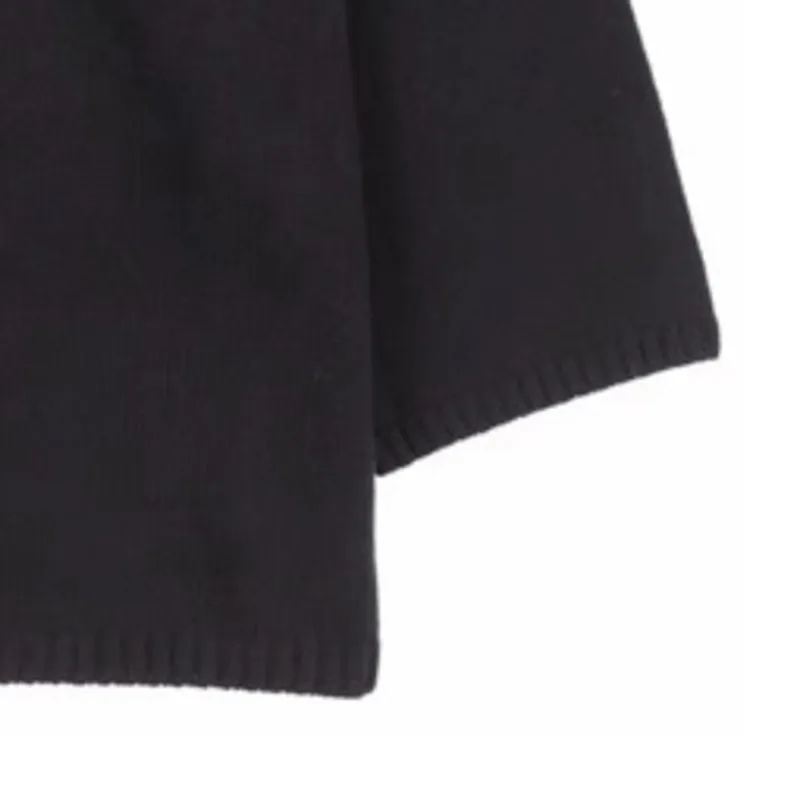 HKSH Autumn Winter New Men Tide Japan Yamamoto Dark Style Punk Sweater Trendy Pattern Print Oversized Ins Wool Pullovers HK13967