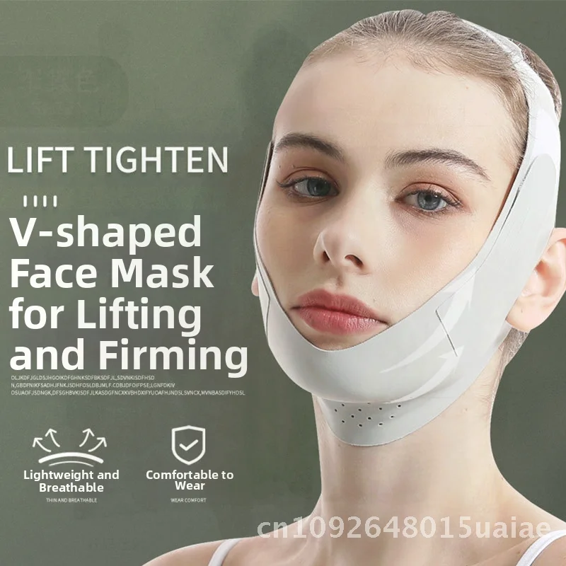 Masque de pansement facial V-Lift, outil de sculpture du visage respirant, dispositif de beauté raffermissant et liftant pour tous les utilisateurs, rose vert bleu violet