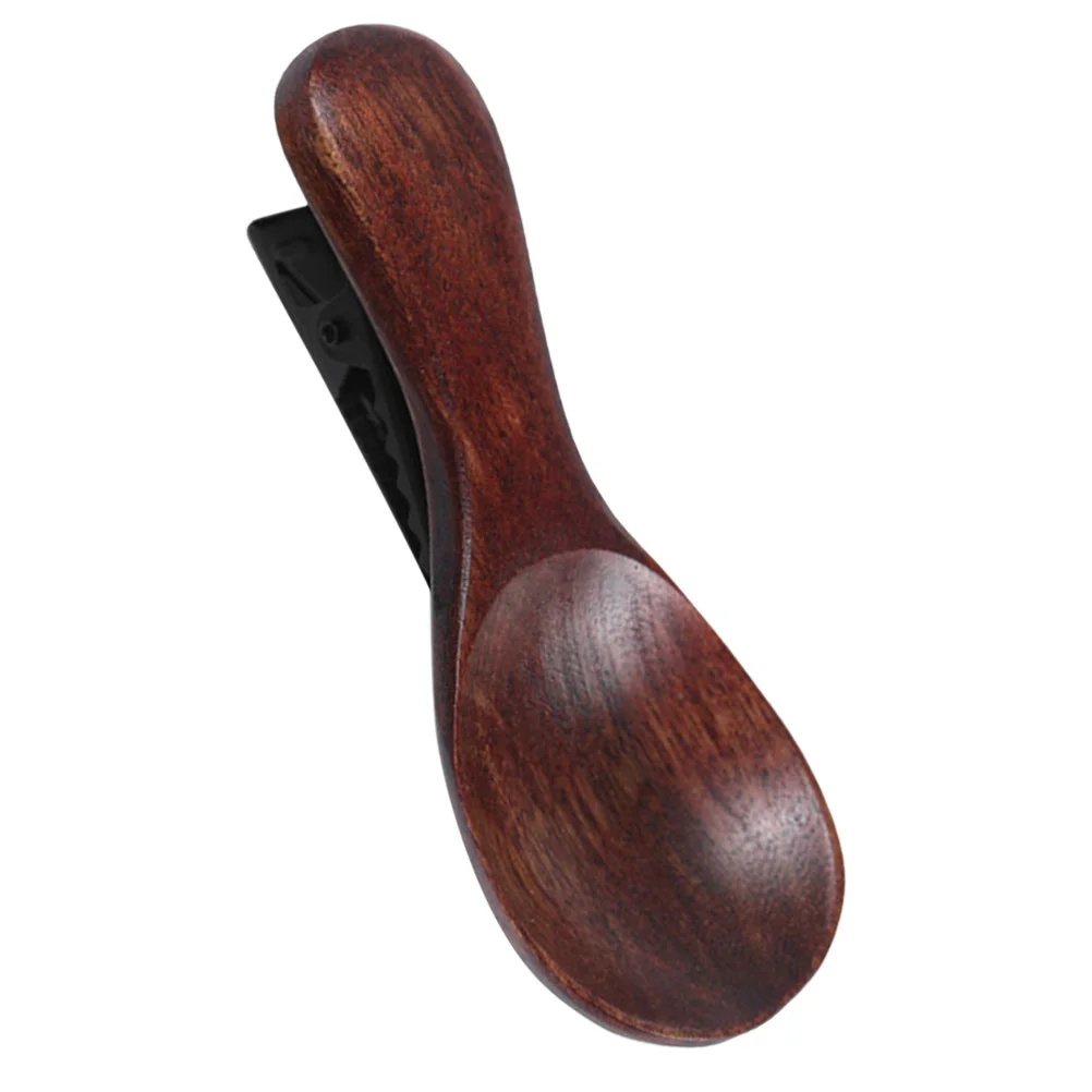 

Spoon Hairpin Wood Barrettes for Women Clips Iron Fancy Women's Alligator