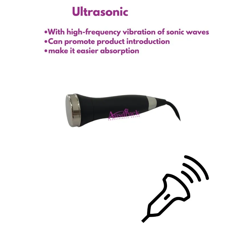 جهاز تجميل الوجه هيدرا اللوازم الطبية مع فروة الرأس EP Spray RF ومنظف بالموجات فوق الصوتية لرفع وتبييض البشرة #3