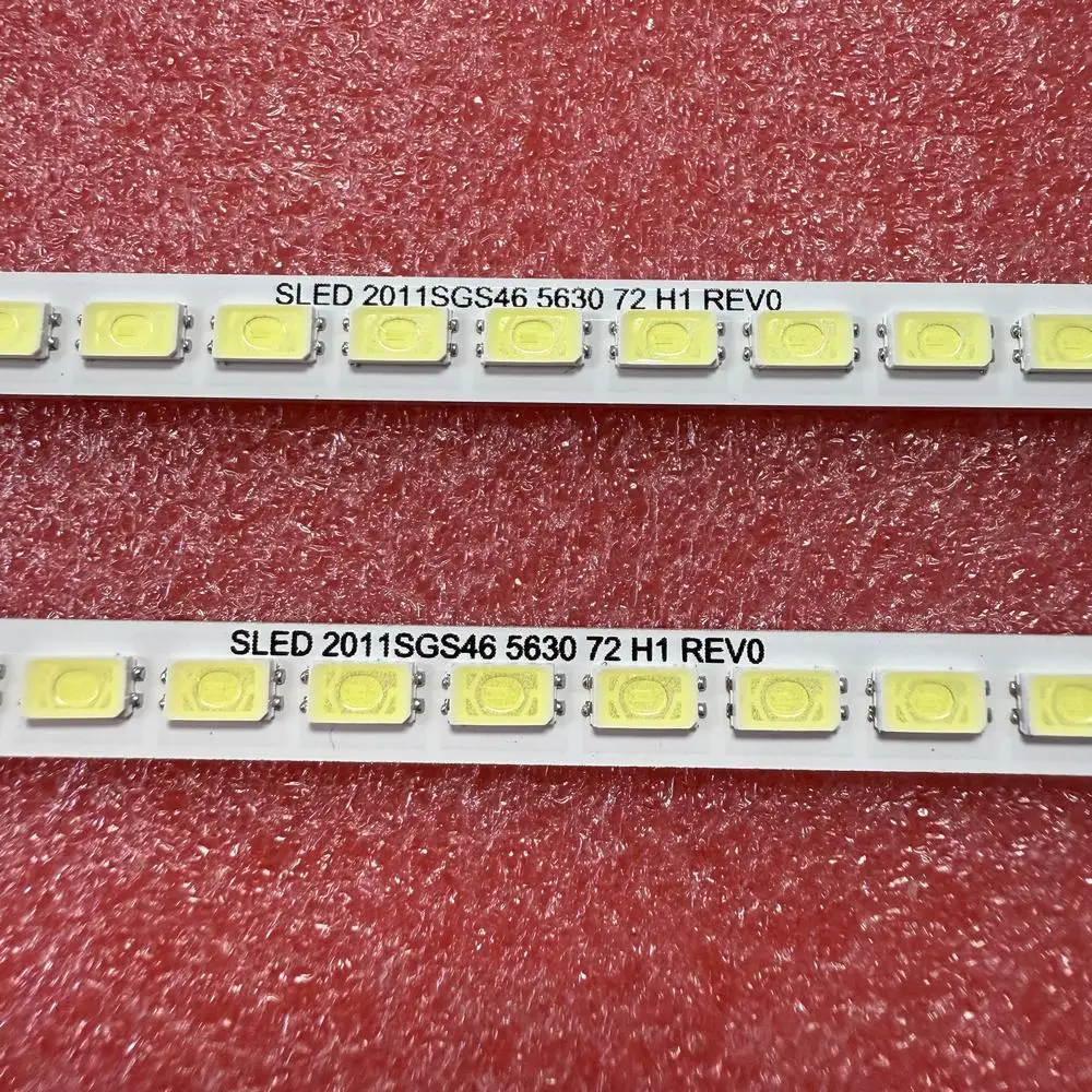 شريط LED لـ 72 LED Grundig 46VLE7130BF 46LE985 توشيبا 46SL412U بولارويد P46LED12 46FT5453 46-DOWN LJ64-03035A LTA460HJ15