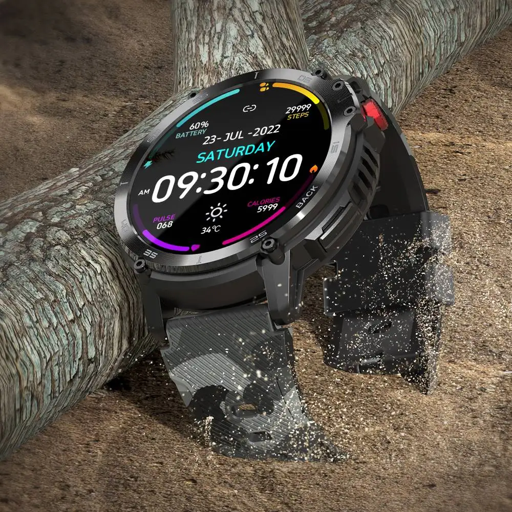 

Outdoor Smart Watch(Answer/Dial Calls) High Quality Sport Smartwatch for iPhone And Android Phones Alarm Clock/Long Battery Life