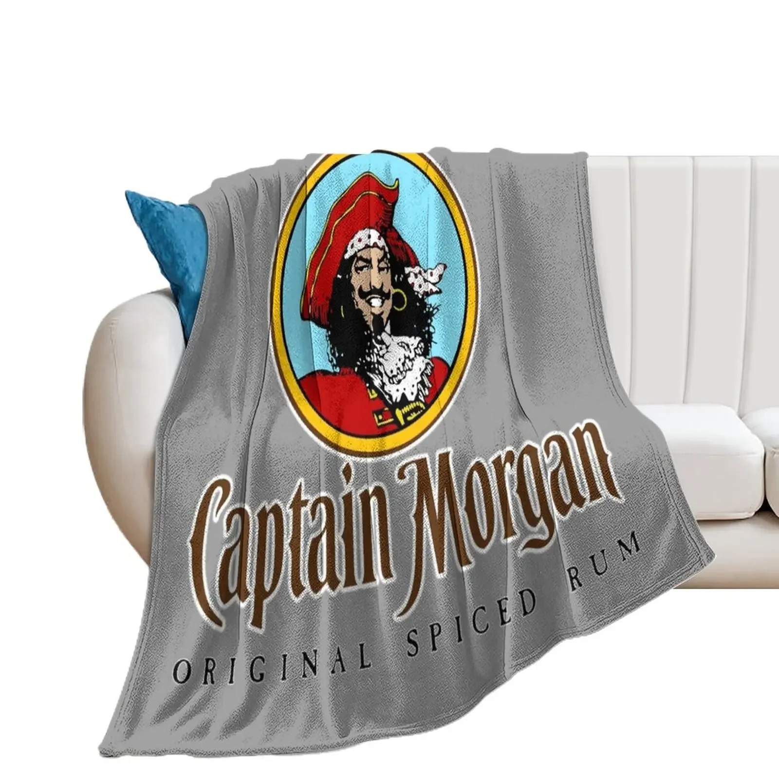 CAPTAIN MORGAN Throw Blanket Single Bed Blankets