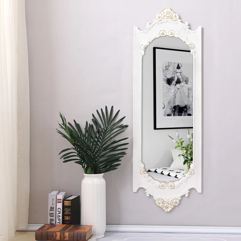 Infinity Luxury Decorative Mirror Full Length Makeup Vintage Bathroom Mirror Heart Long Miroir Mural Bedrooms Decorations CM50JZ