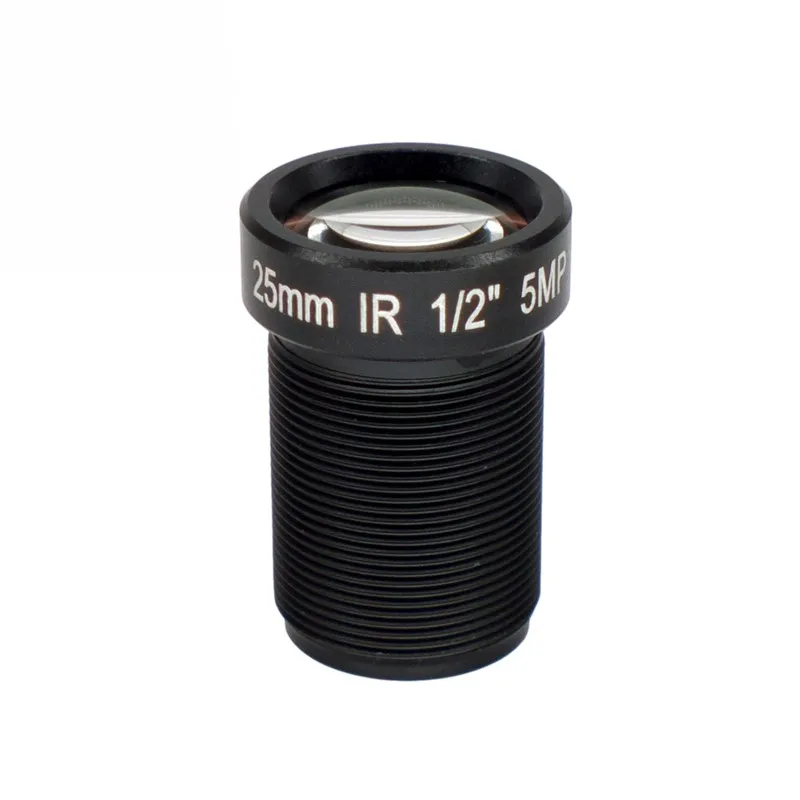 

25mm HD Lens 5 Megapixel 1/2 Inch M12 Interface Machine Vision Medical Equipment Monitoring Accessories