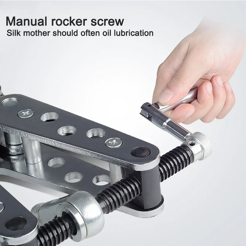 

CKJ-21 Portable Mechanical Hole Opener Stainless Steel Angle Channel Steel Suitable For Electrical Tower Cross Arm Field Work