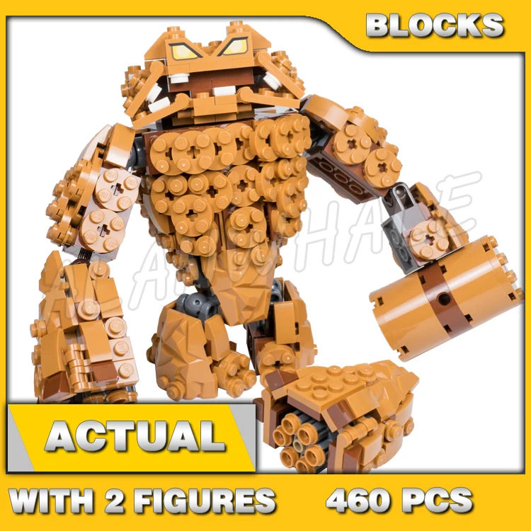 

460pcs Super Fighter Clayface Splat Attack Clay Hammer Prison Batarang 10632 Building Blocks toy Compatible With Model