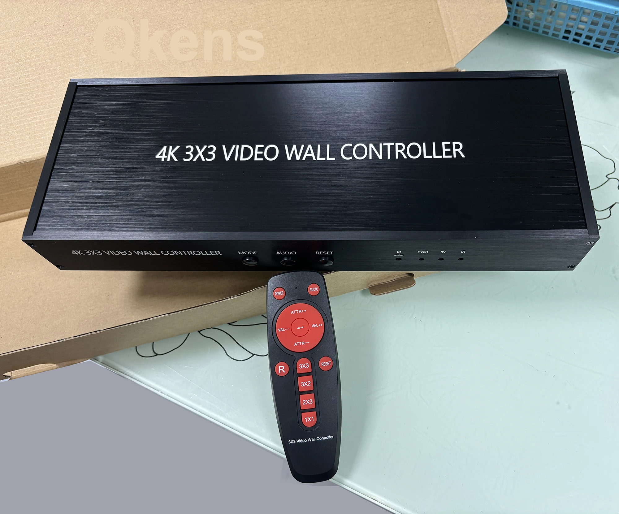 4K 3x3 HDMI Video Wall Controller TV Splicing Box 2x2 1x3 1x4 2x3 Multi Screen TV Splicer Video Wall Processor Screen Mirroring