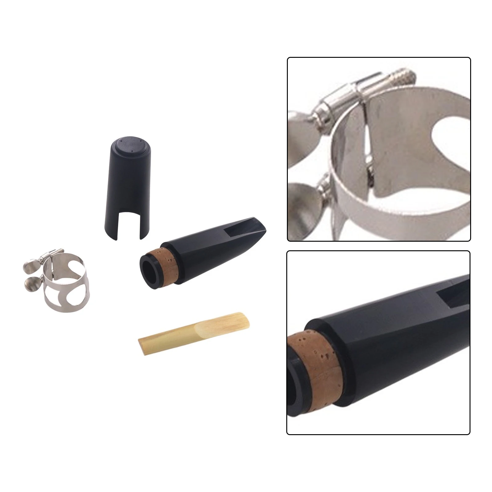 Sturdy Kit Clarinet Mouthpiece Accessories 90mm Advanced Beginner Cap Cushion for expert With Ligature Sturdy Kit