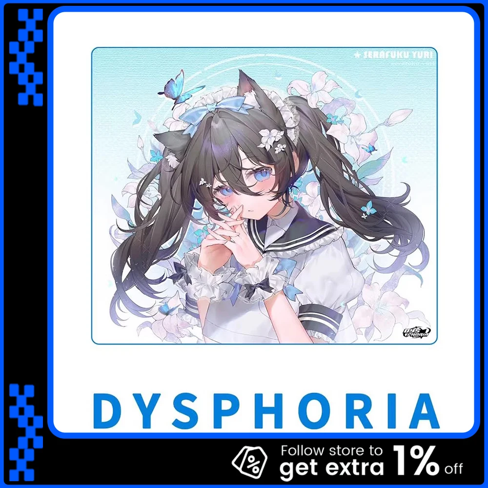 

Коврик для мыши DYSPHORIA SERAFUKU YURI, нейтральный, гладкий, скоростной, приятный для кожи, мягкий, для CSGO, APEX, Valorant, аксессуары для ПК, подарки