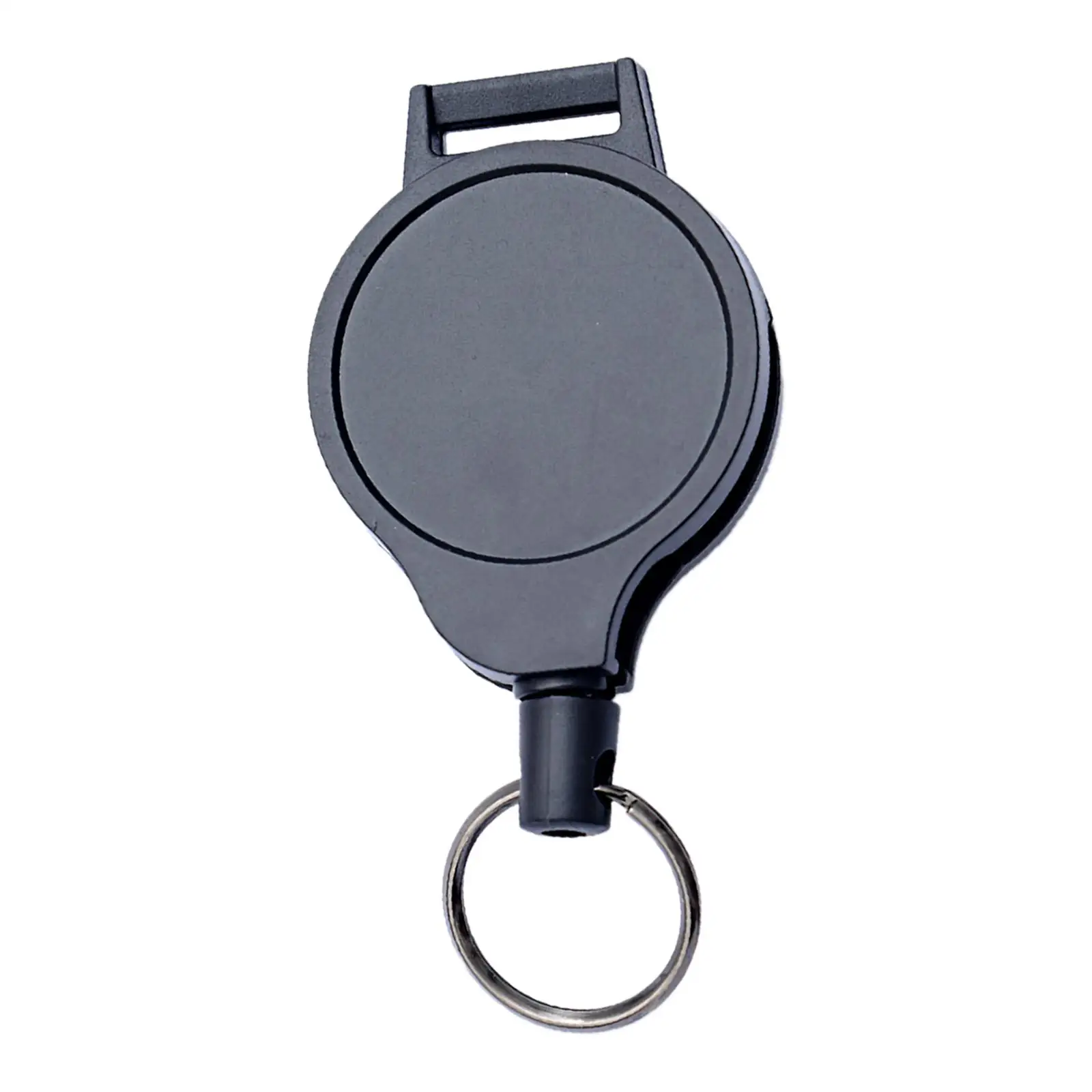 Retractable Keychain Durable ID Badge Holder for Fishing Outdoor Climbing