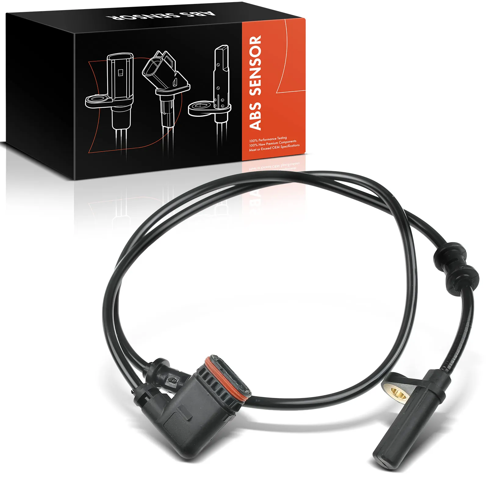 Frankberg 1x ABS Sensor Achteras Links Voor Mercedes-Benz SLK R171 1.8L 3.0L 3.5L 5.4L 2004-2011 ALS1886 0986594549 1715400117