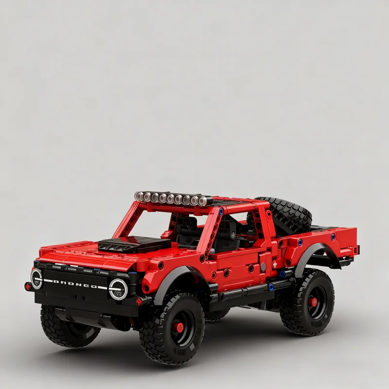 818pcs MOC Trophy Truck B Model Technische Bouwstenen Monteren Speelgoed Bouw Kerstcadeaus DIY Creatief Onderwijs Idee
