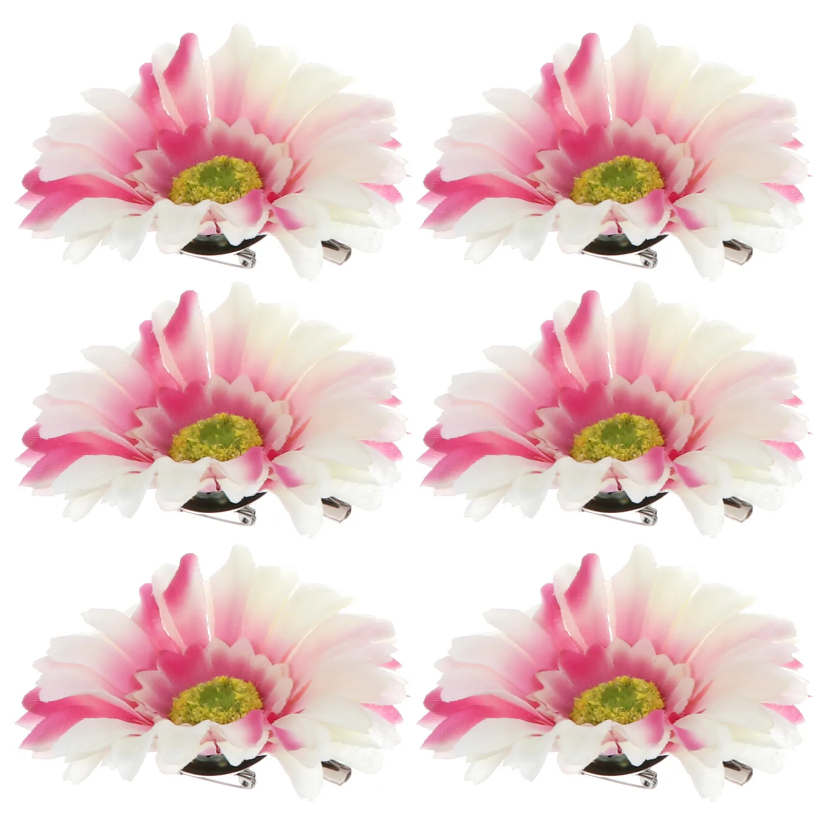 

12Pcs Flower Hair Accessories Stylish Floral Barrettes High Quality Cloth Material Perfect for Kids Daily Wear and Special