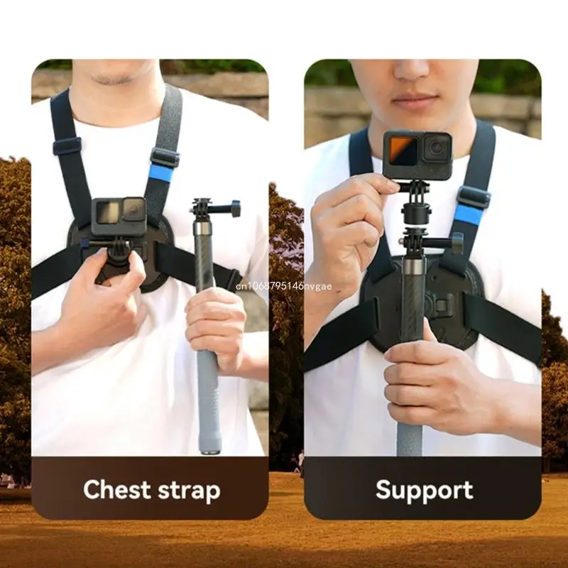 Detachable Soft Linings Chest Mount Convenient and Flexible Use Chest Straps Mount Harness for POCKET 3 Cameras New Dropship