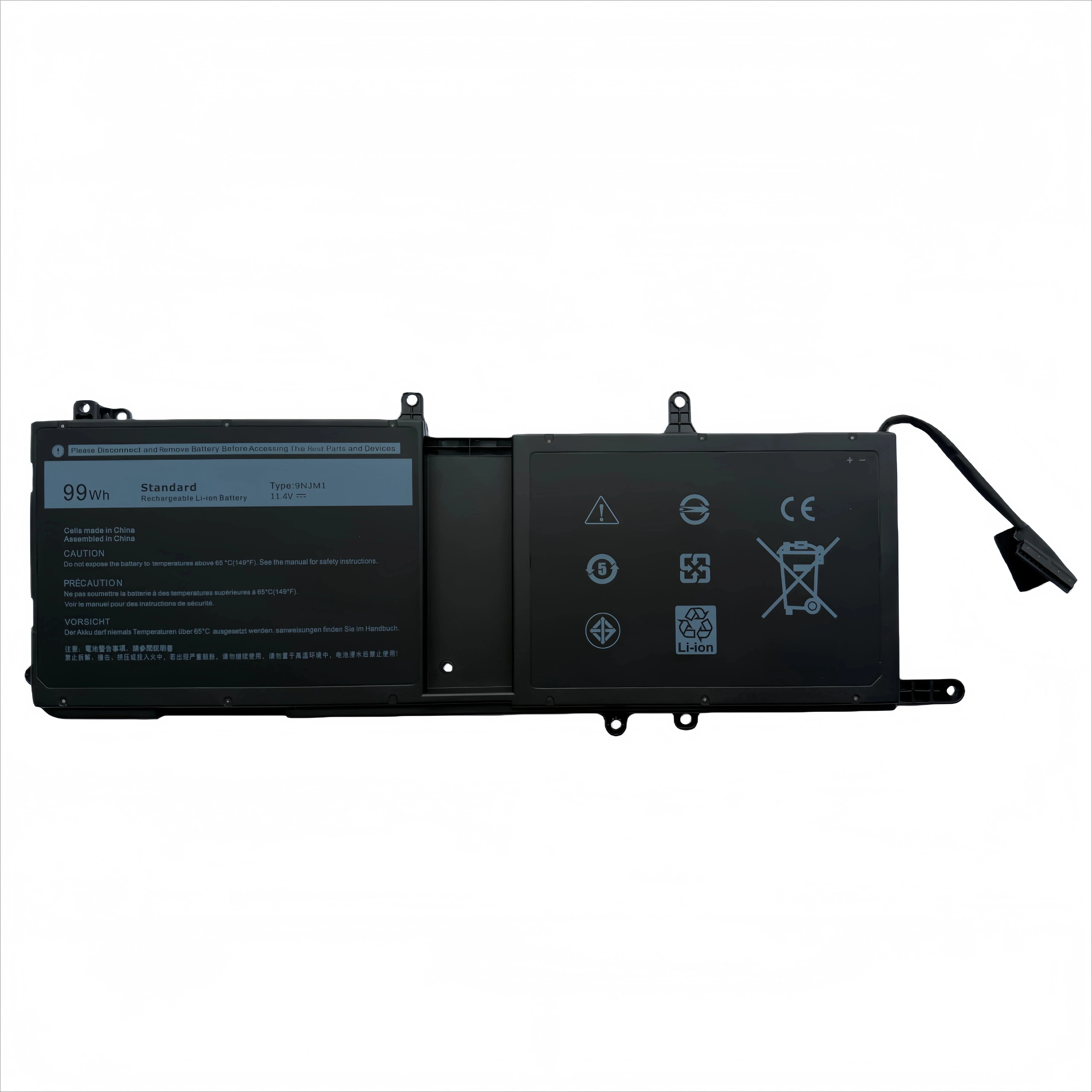 

For alienware 15r3 15r4 17r4 17r5 p31e p69f 9njm1 battery