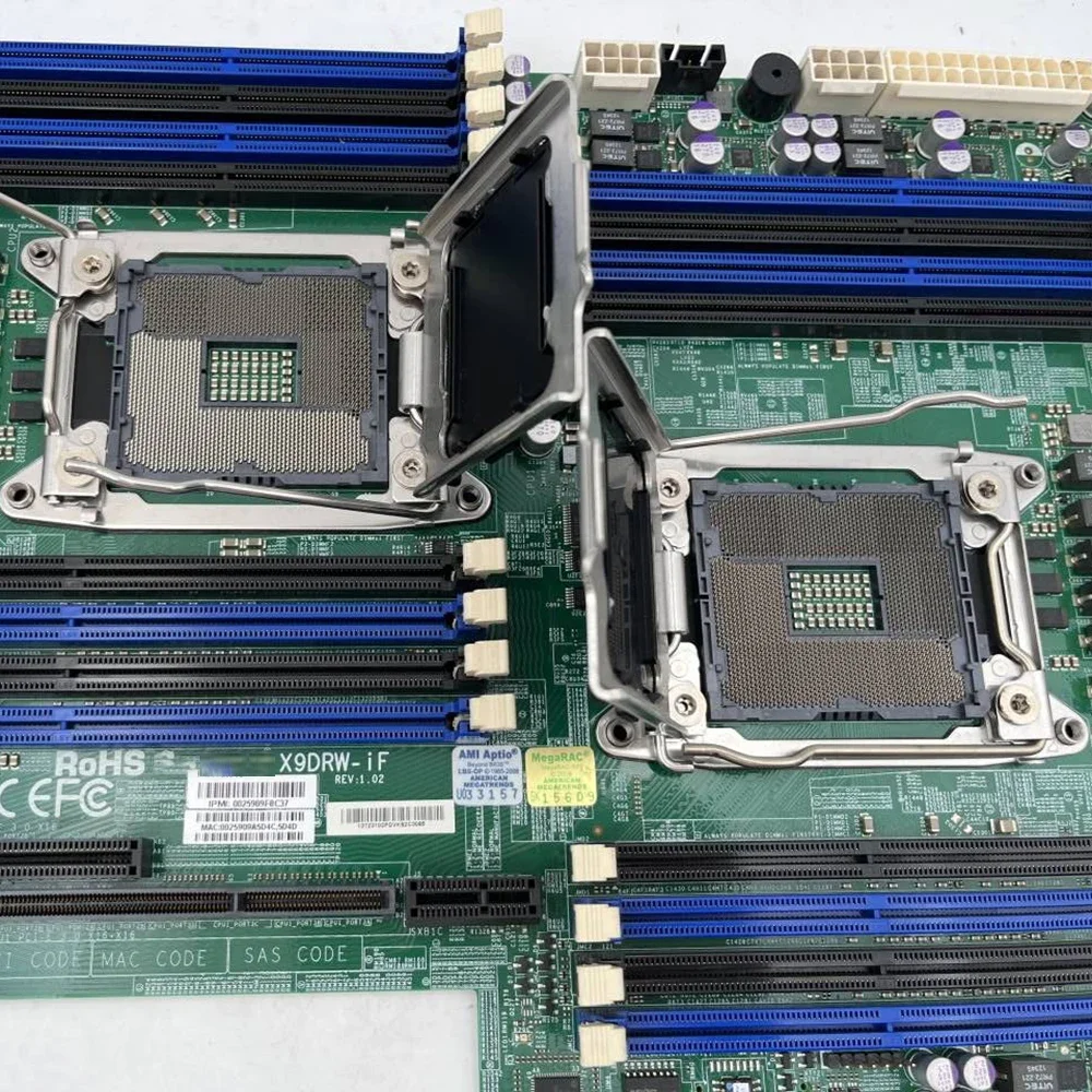 X9DRW-iF لدعم اللوحة الأم لخادم Supermicro لعائلة Xeon E5-2600 V1/V2 LGA2011 DDR3 #5