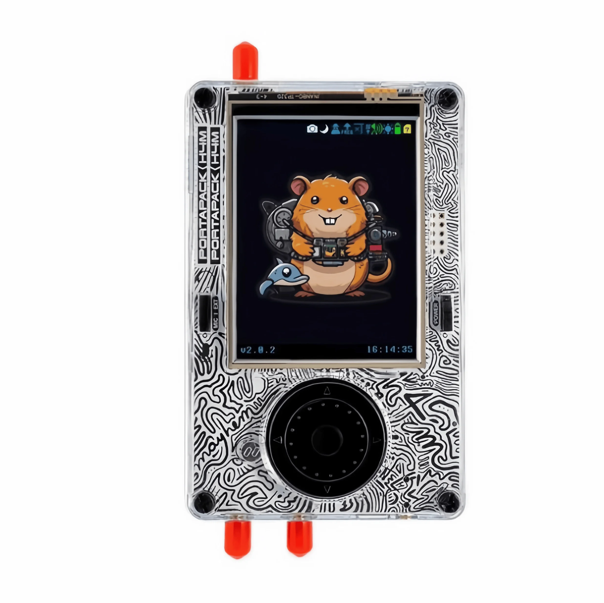 

PortaPack H4m портативный беспроводной инструмент для анализа сигнала многофункциональное устройство с сенсорным экраном HackRF OneR10