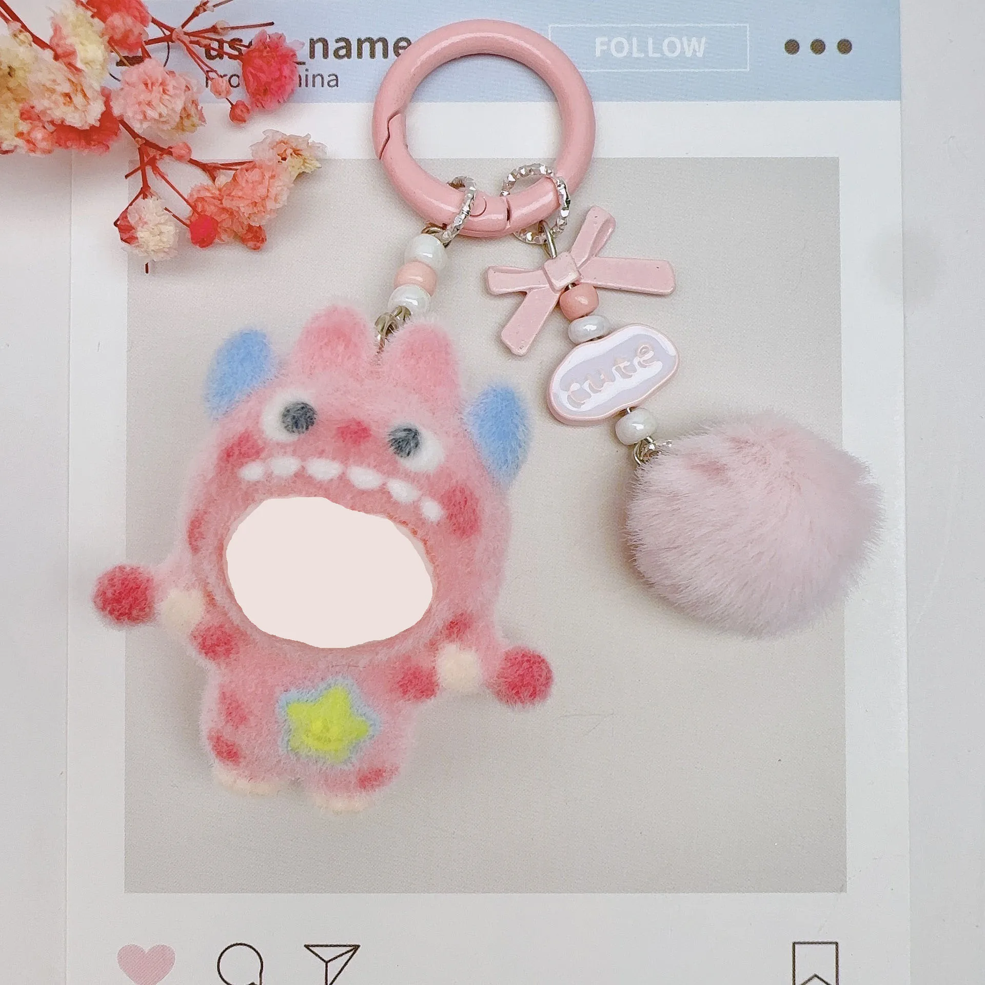 جديد سلسلة مفاتيح صغيرة الكرتون الإبداعية ثلاثية الأبعاد دمية الطلاب المدرسية قلادة سيارة مفتاح سلسلة النساء الرجال يعرض 2025 #1