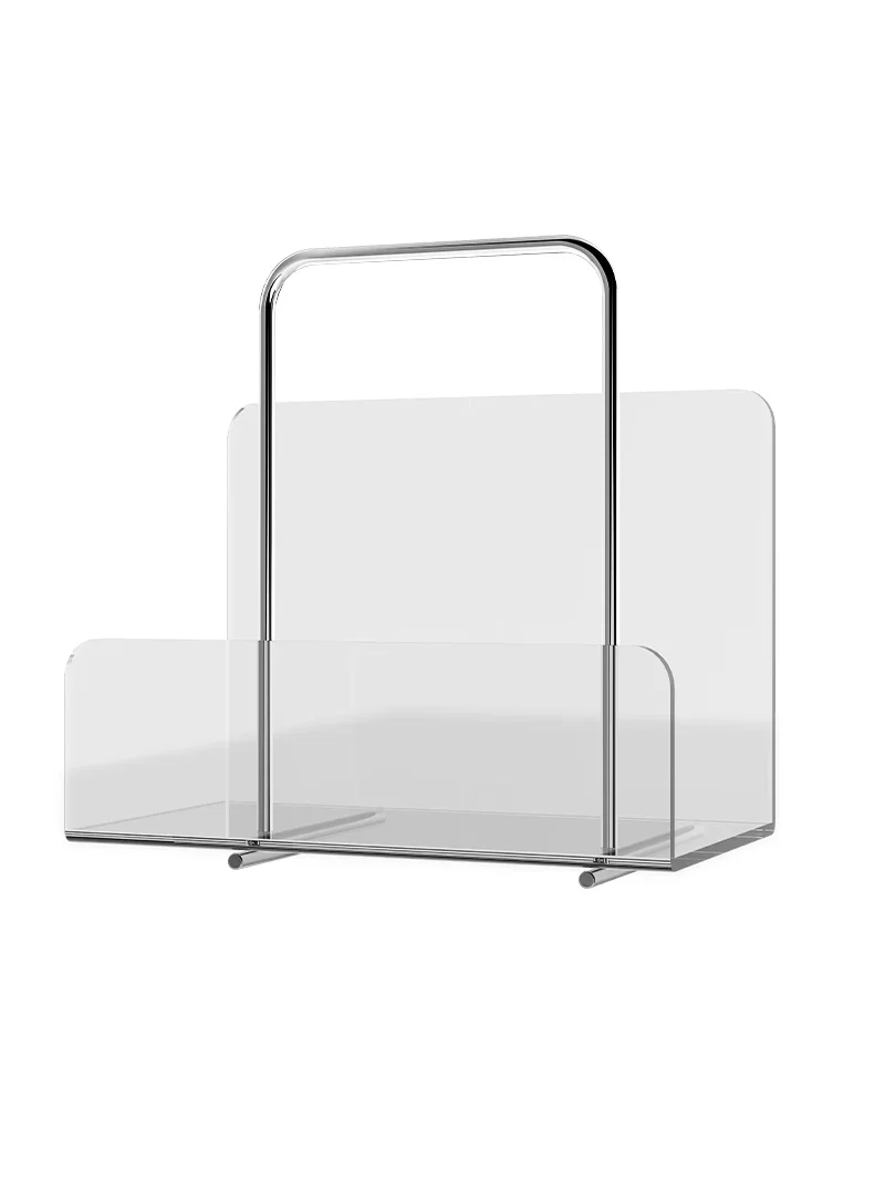 

Middle Ancient Acrylic Shelving Tabletop with Handles, Magazine Shelving, Book Reporting and Receiving Shelving Accessories