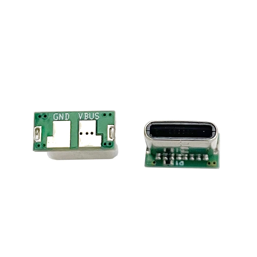 2/5/10PCS USB 3.1 Type C Vertical Patch Board 16pin 4 /2Welding Wire Data Band PCB USB Board Male Head 16P Usb C Connector