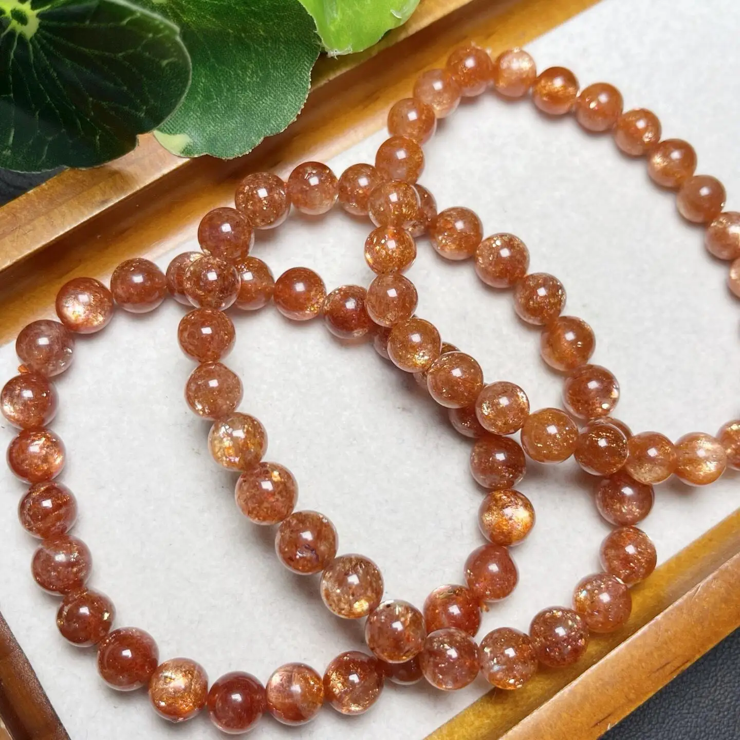 

6/8MM Natural Golden Strawberry Quartz Bead Bracelet Women Fashion Charm Crystal Healing Energy Gemstone Yoga Jewelry 1PCS