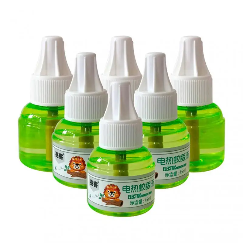 Repelente de mosquitos eléctrico portátil, calentador de bobina de Mosquito, líquido, 45ML