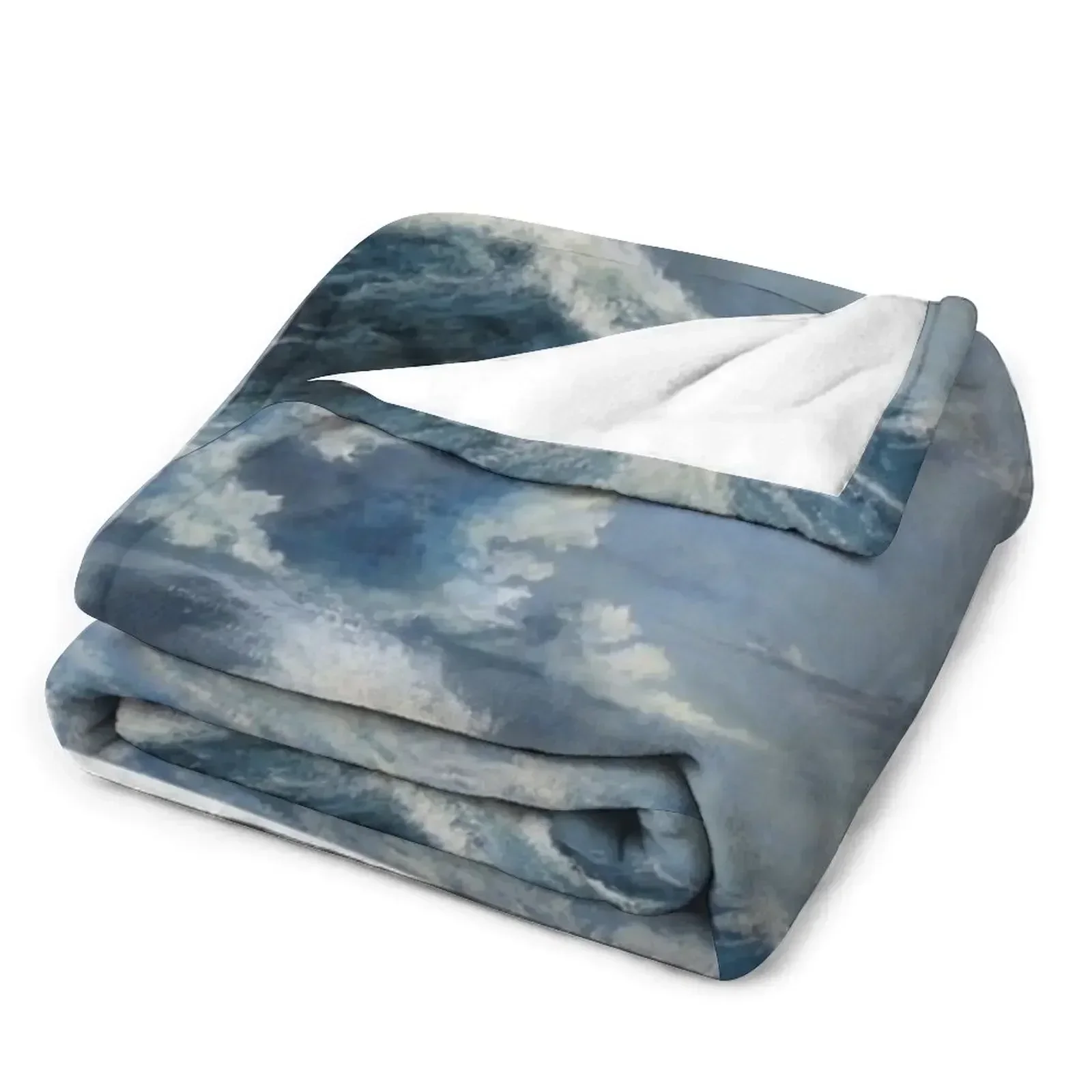 STORMY SEA Throw Blanket couch cozy soft plush fuzzy picnic outdoor blanket 3