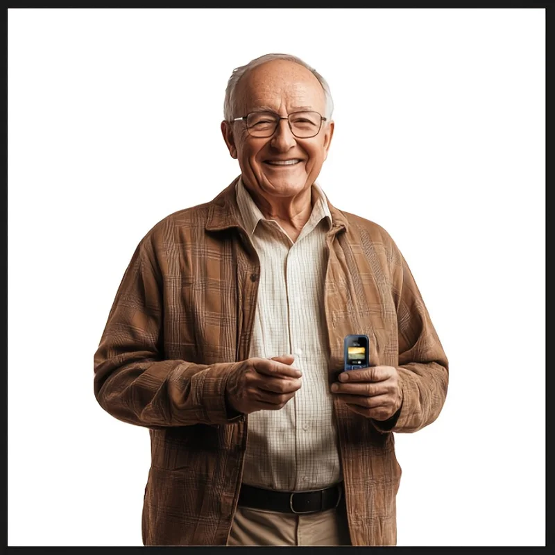 【استعداد طويل للغاية + حجم كبير جدًا 】 وظيفة الاستعداد المزدوج بشريحتين وشاشة احتياطية مقاس 1.44 بوصة/هاتف لكبار السن #6