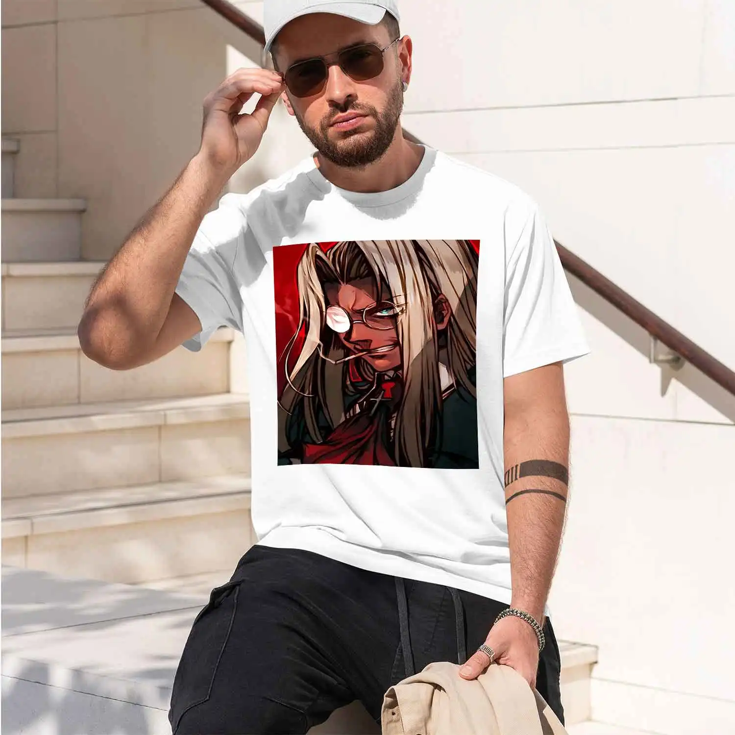 HELLSING Integral Fairbrook ates Hellsing 2026 New Model Men’s Short-sleeve crewneck T-Shirt Classic Casual Multiple Colors and