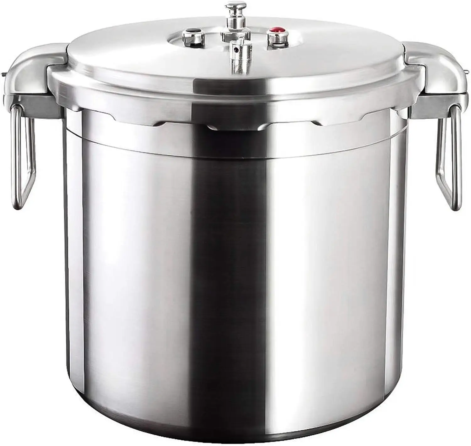 32 Quart Stainless Steel Pressure Cooker Extra Large Canning Pot with Lid for Commercial Use - Easy to Clean Induction S