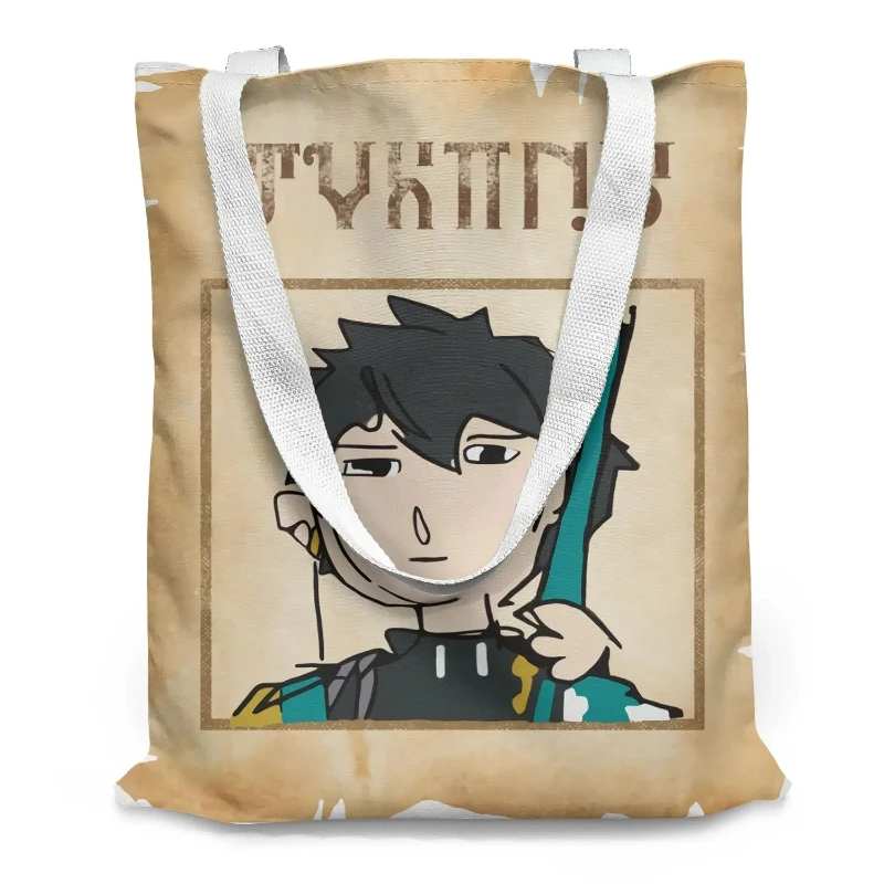 Honkai: Star Rail Dan Heng canvas tas kinderen tieners multifunctionele handtas met grote capaciteit crossbody schouder schooltas