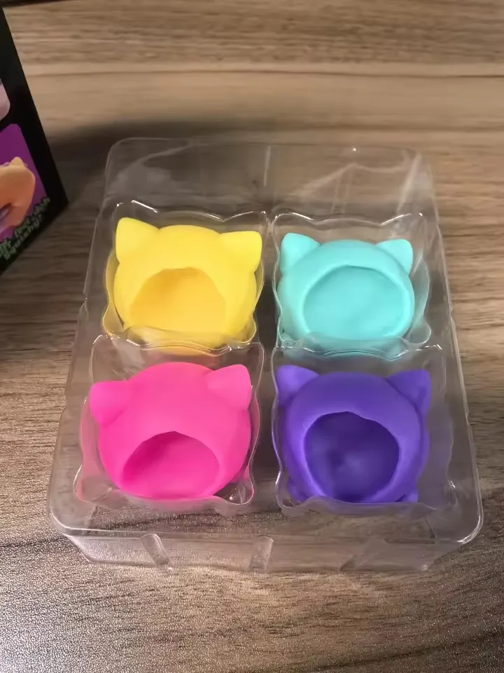 Needoh Cool Cat Squishy Toys Slow Rise Stress Relief Ball Sensory Fidget Toys for Adult Fans Anti-Anxiety Sensory Toys ﻿ qu